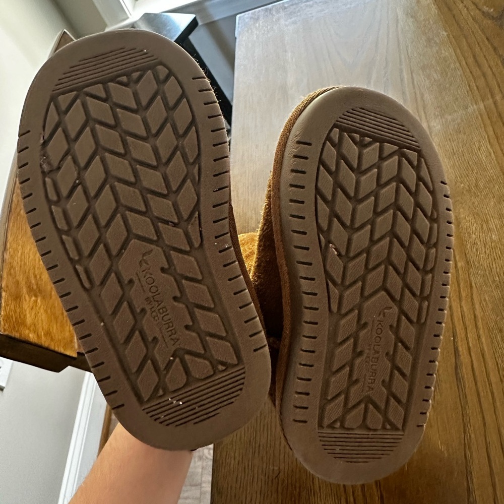 Koolaburra Kids Tan Slippers
